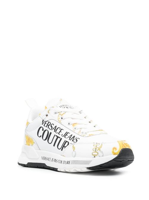 Sneakers donna con stampa barocca Versace jeans Couture | 77VA3SA3ZP341G03